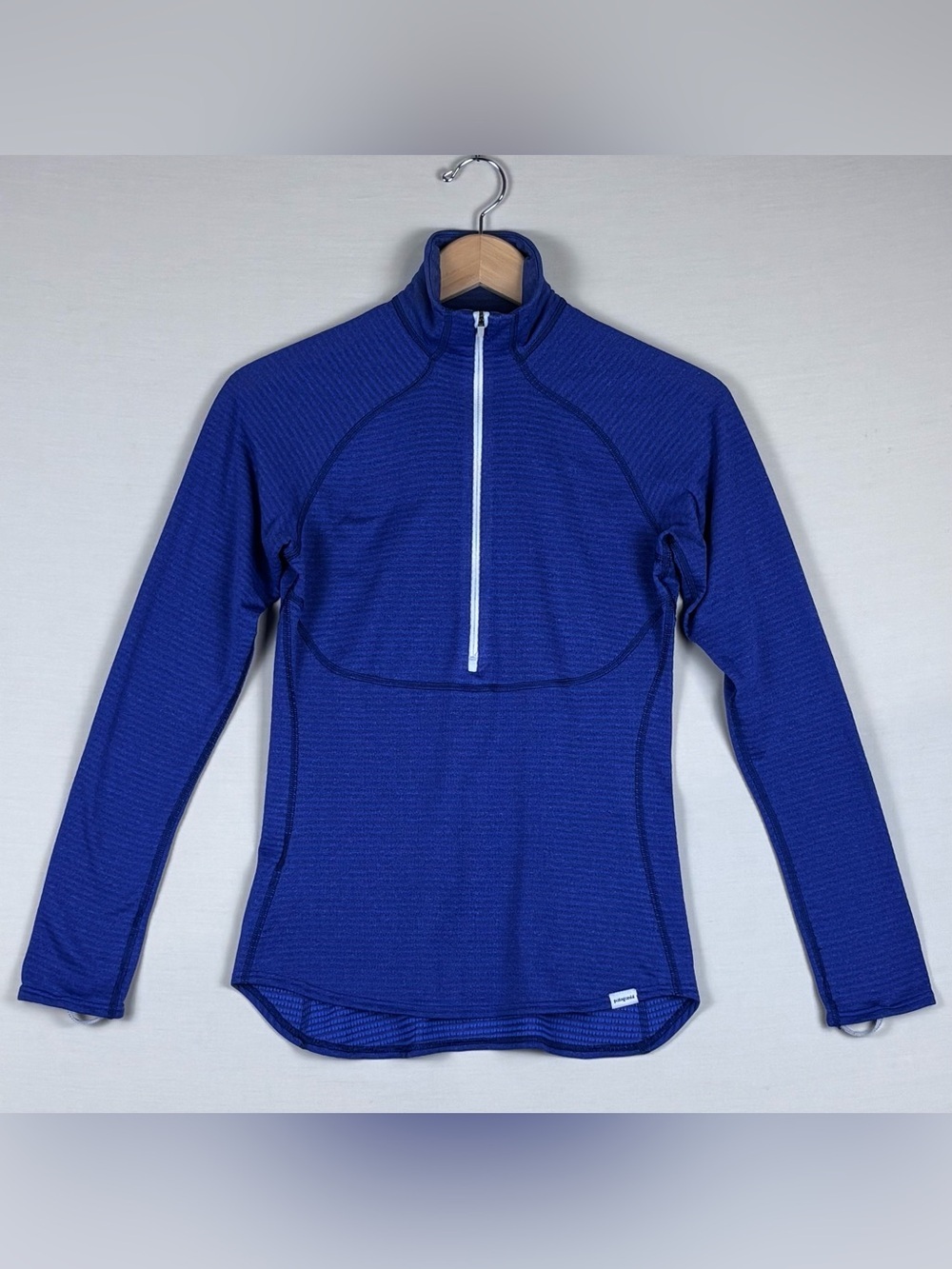 Patagonia Capilene 3 Quarter Zip Baselayer Purple Women’s Small